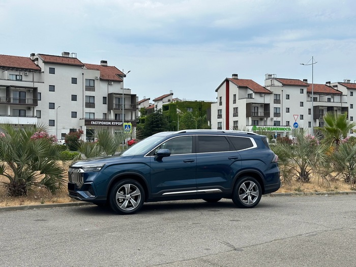 Car&GO - Geely Okavango 2024 Синий