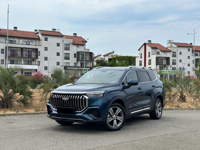 Car&GO - Geely Okavango 2024 Синий